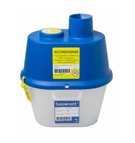 Lääkejäteastia 1,1L Seponett SP-1 - Riski- ja lääkejäteastiat - 178494 - 1