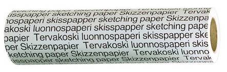 Luonnospaperi nro 25 30cmx100m 25g - Piirustus ja taiteilija paperit - 103874 - 1