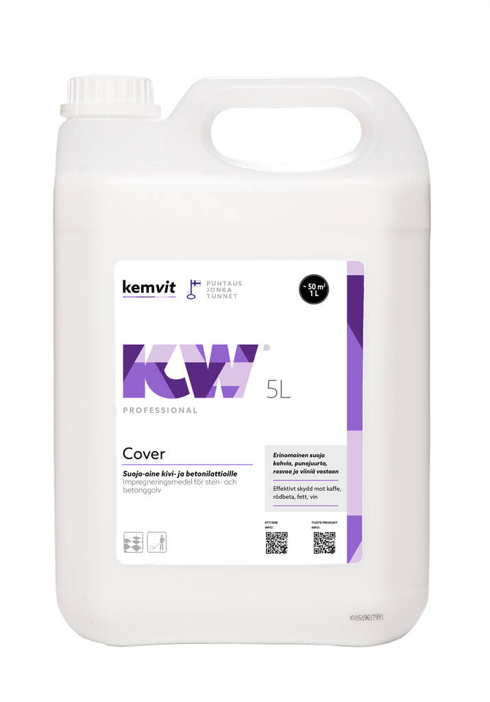 Kivilattian suoja-aine 5L KW Cover - Lattian pesuaineet - 158354 - 1